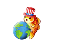 01.G鯉魚地球村圖片